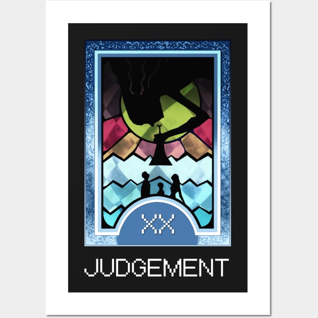 Judgement Arcana Tarot Card Wall Art by loveandlive